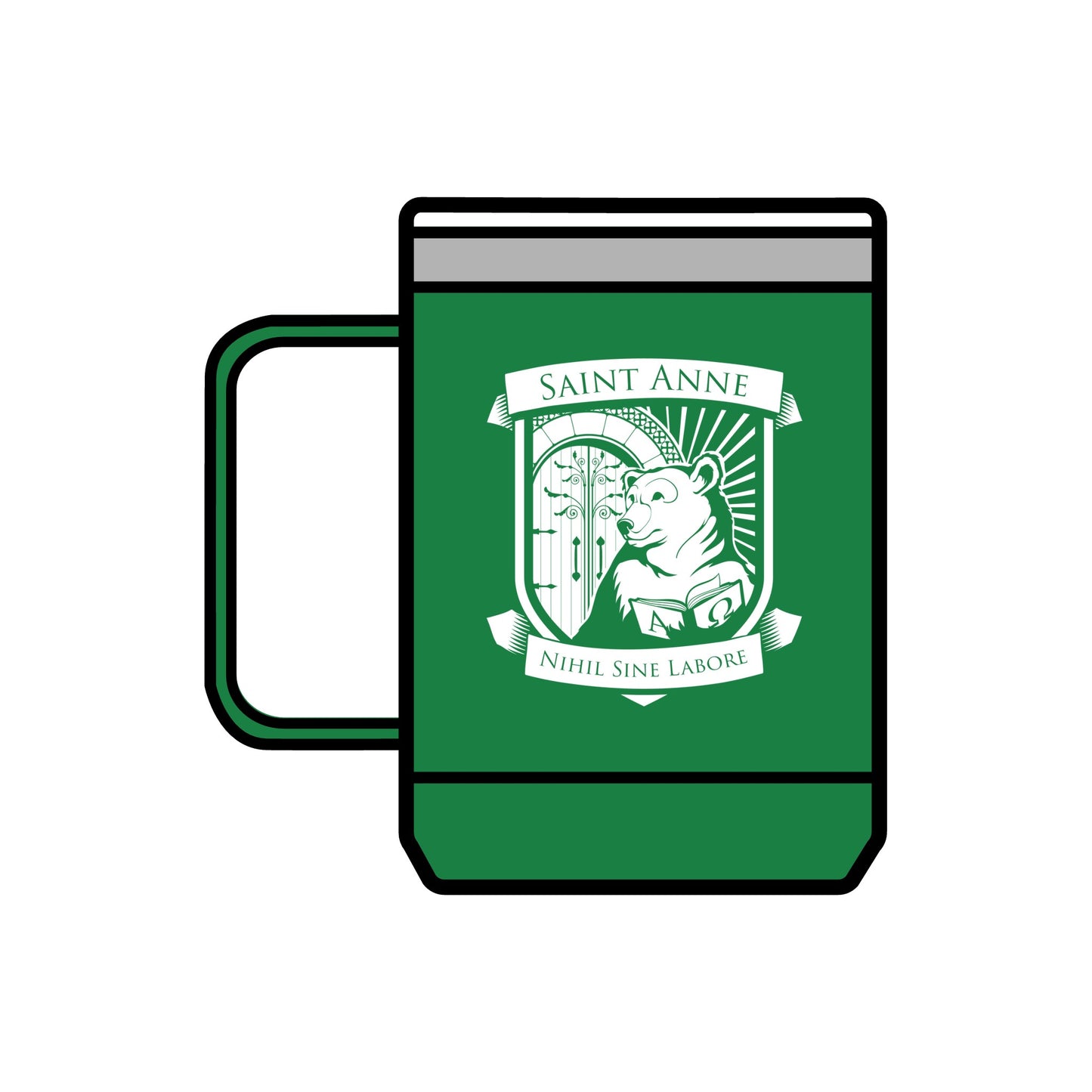 Saint Anne Insulated Coffee Mug, 15oz