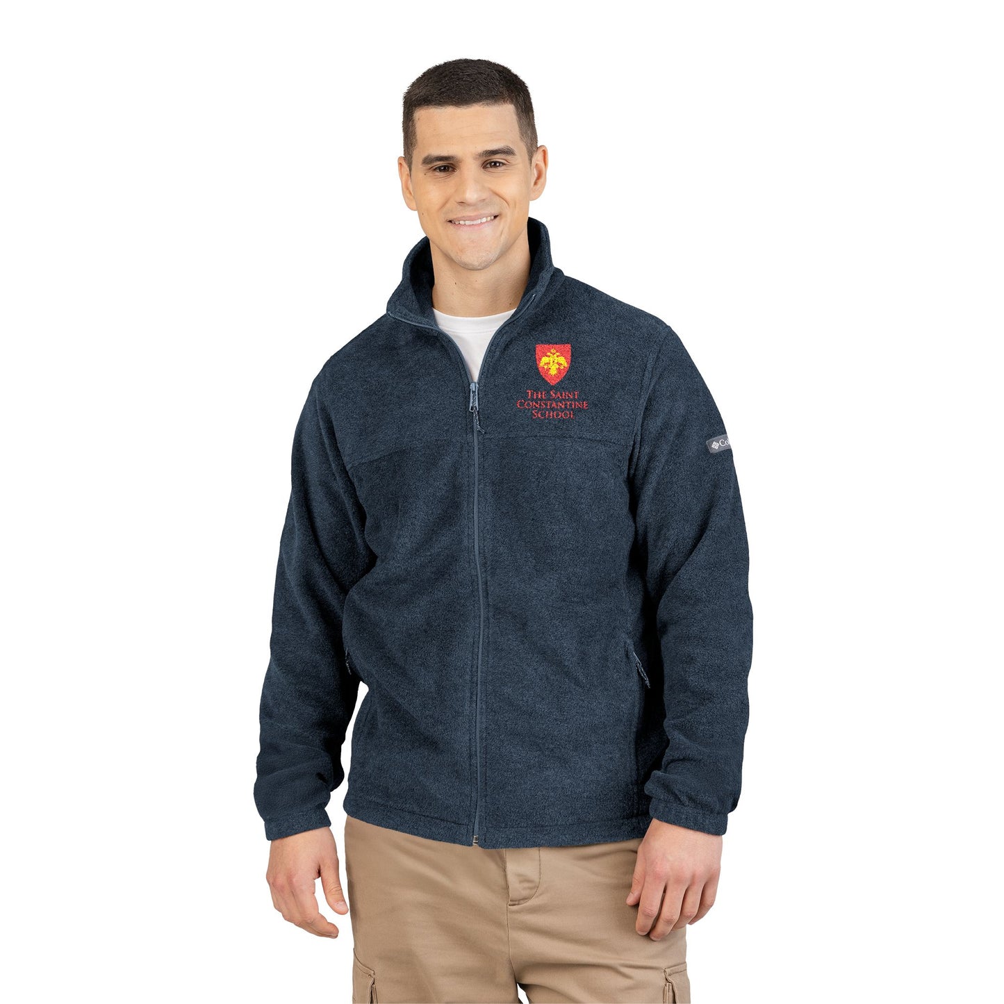 Columbia Fleece Jacket, Embroidered, Adult