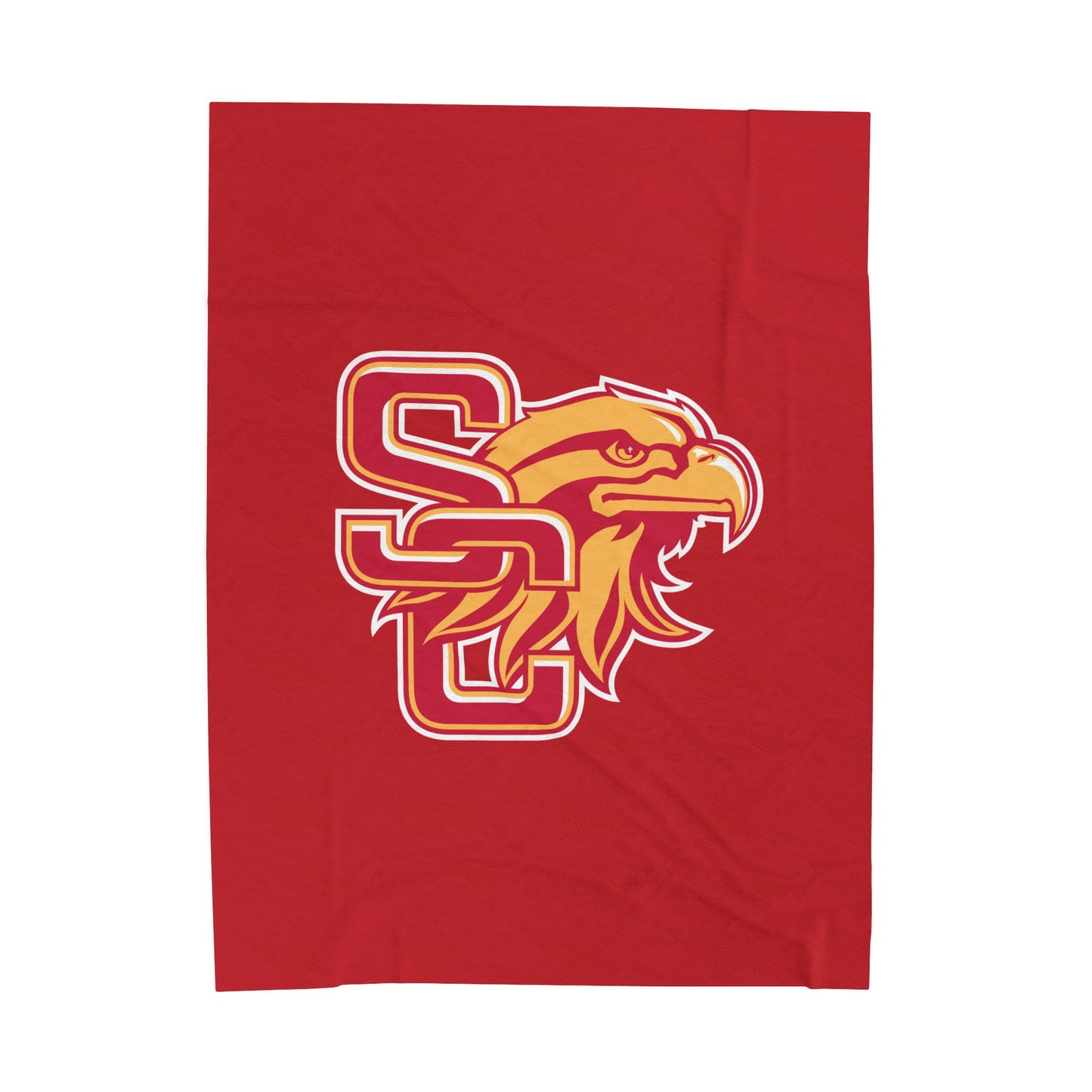 Golden Eagle Velveteen Blanket