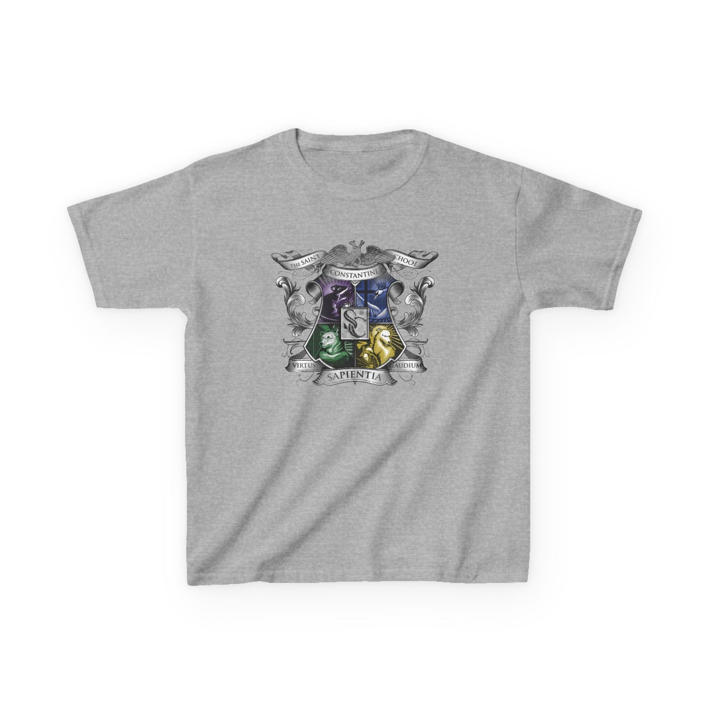 4-House Crest T-Shirt, Youth