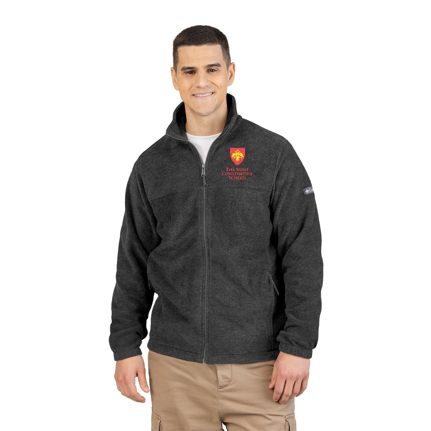 Columbia Fleece Jacket, Embroidered, Adult