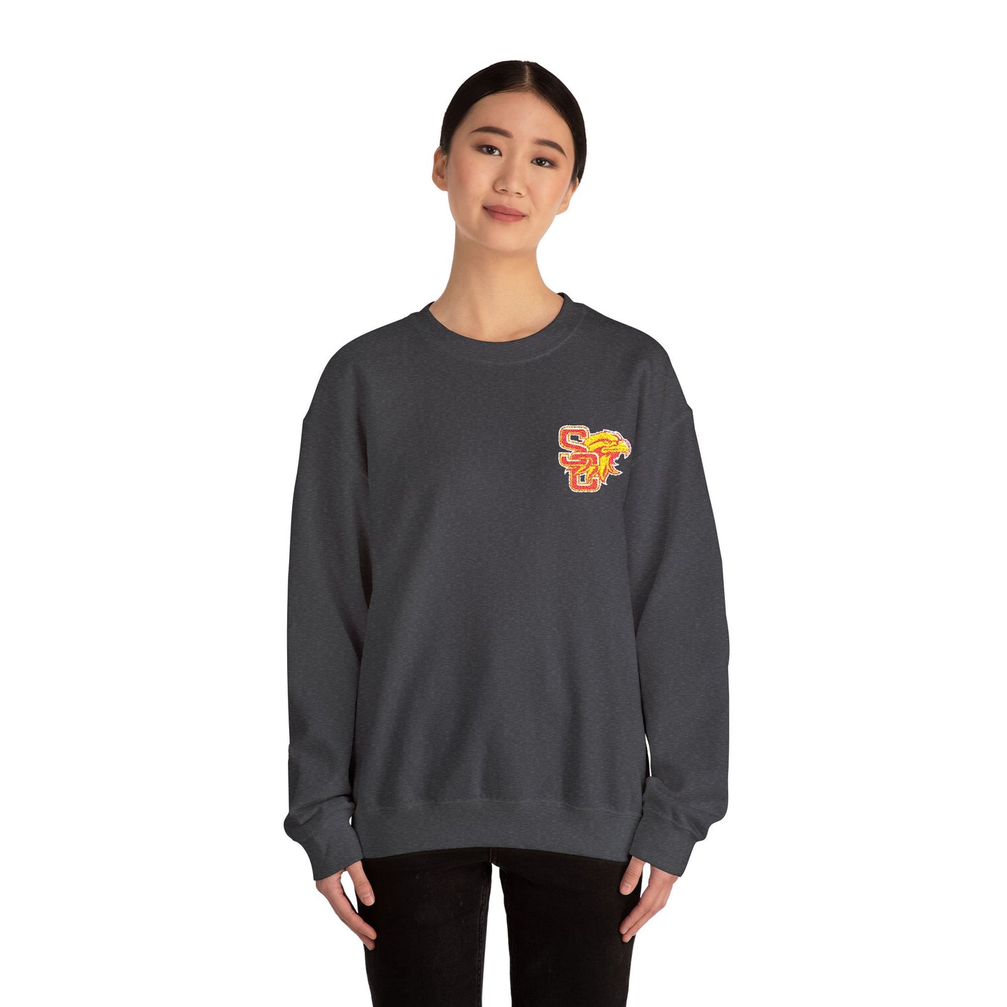 Golden Eagle Sweatshirt, Embroidered, Adult