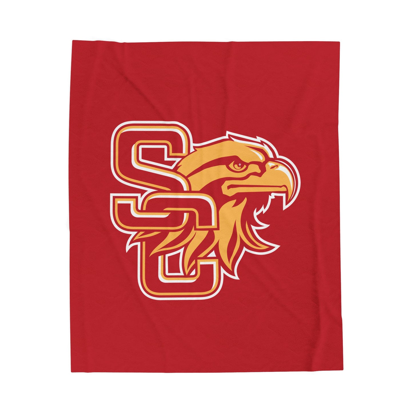 Golden Eagle Velveteen Blanket