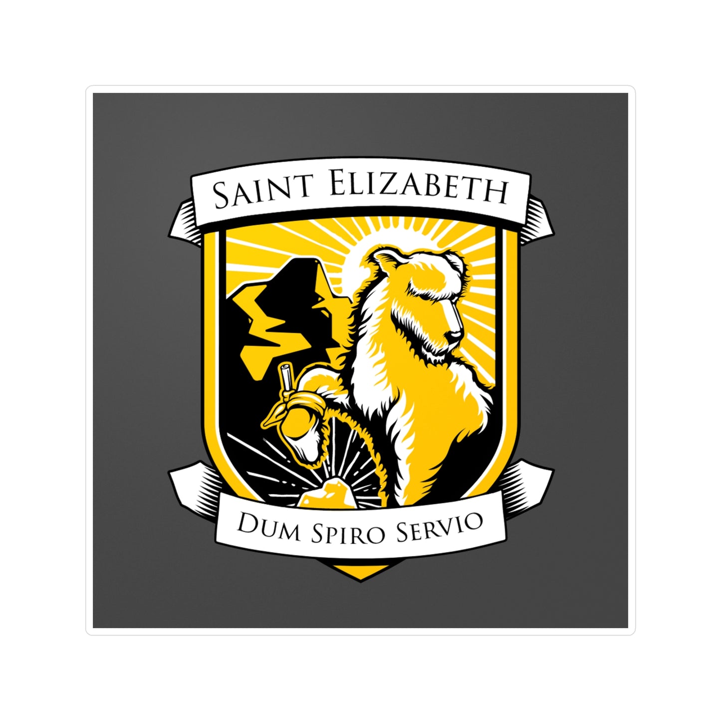 Saint Elizabeth Vinyl Stickers (Full Color)