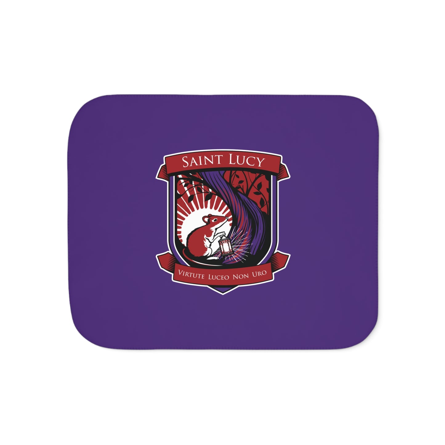 Saint Lucy Sherpa Blanket