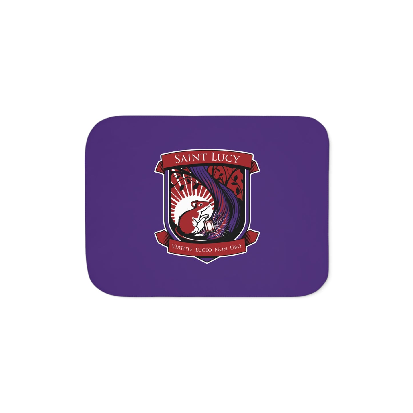 Saint Lucy Sherpa Blanket