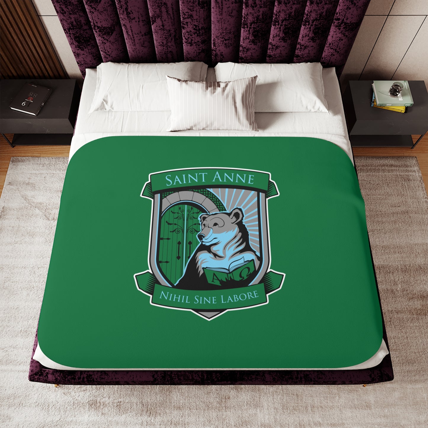 Saint Anne Sherpa Blanket