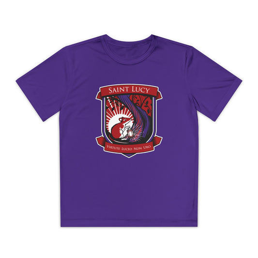 Saint Lucy Athletic Shirt, Youth