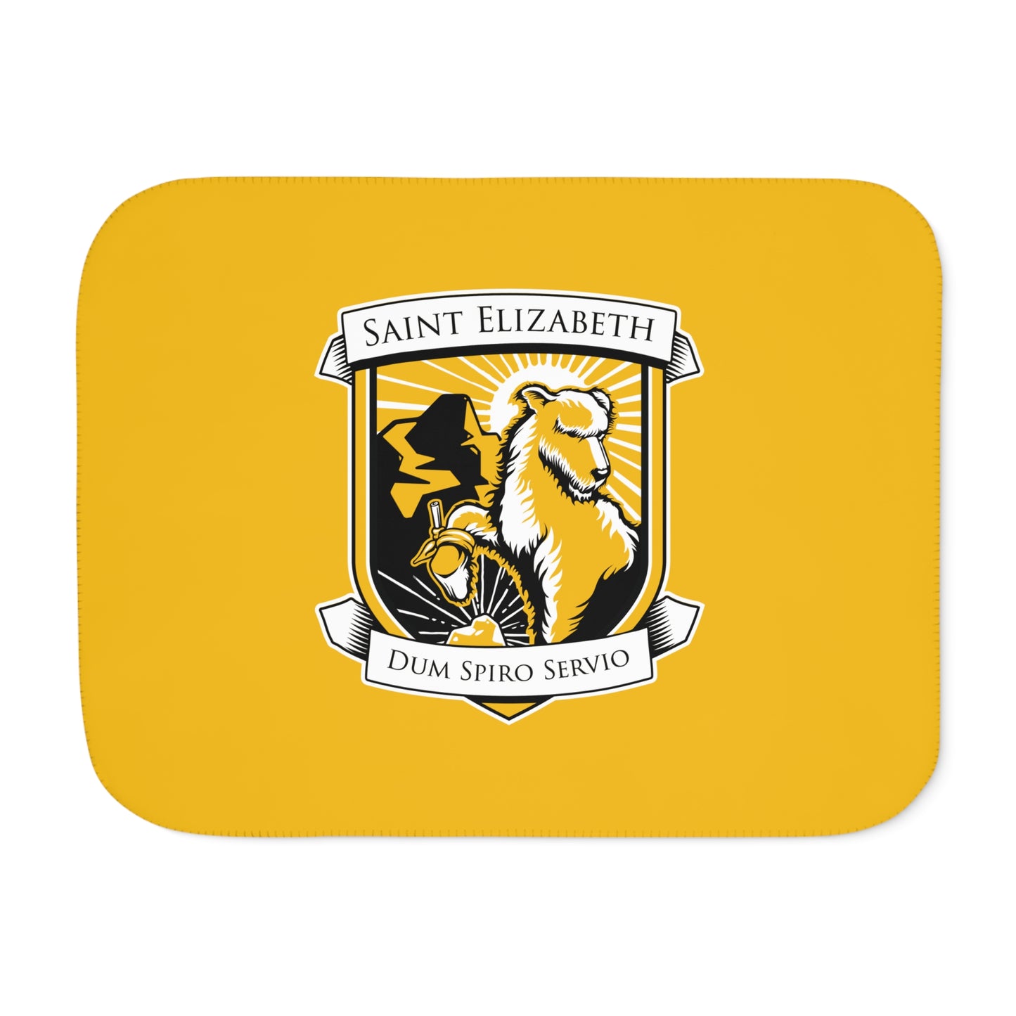 Saint Elizabeth Sherpa Blanket