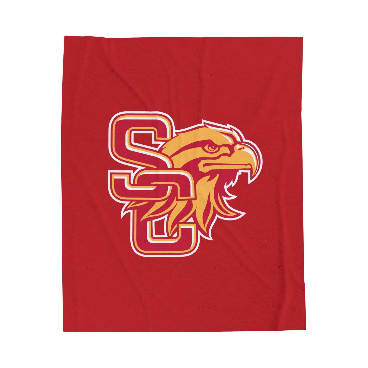 Golden Eagle Velveteen Blanket
