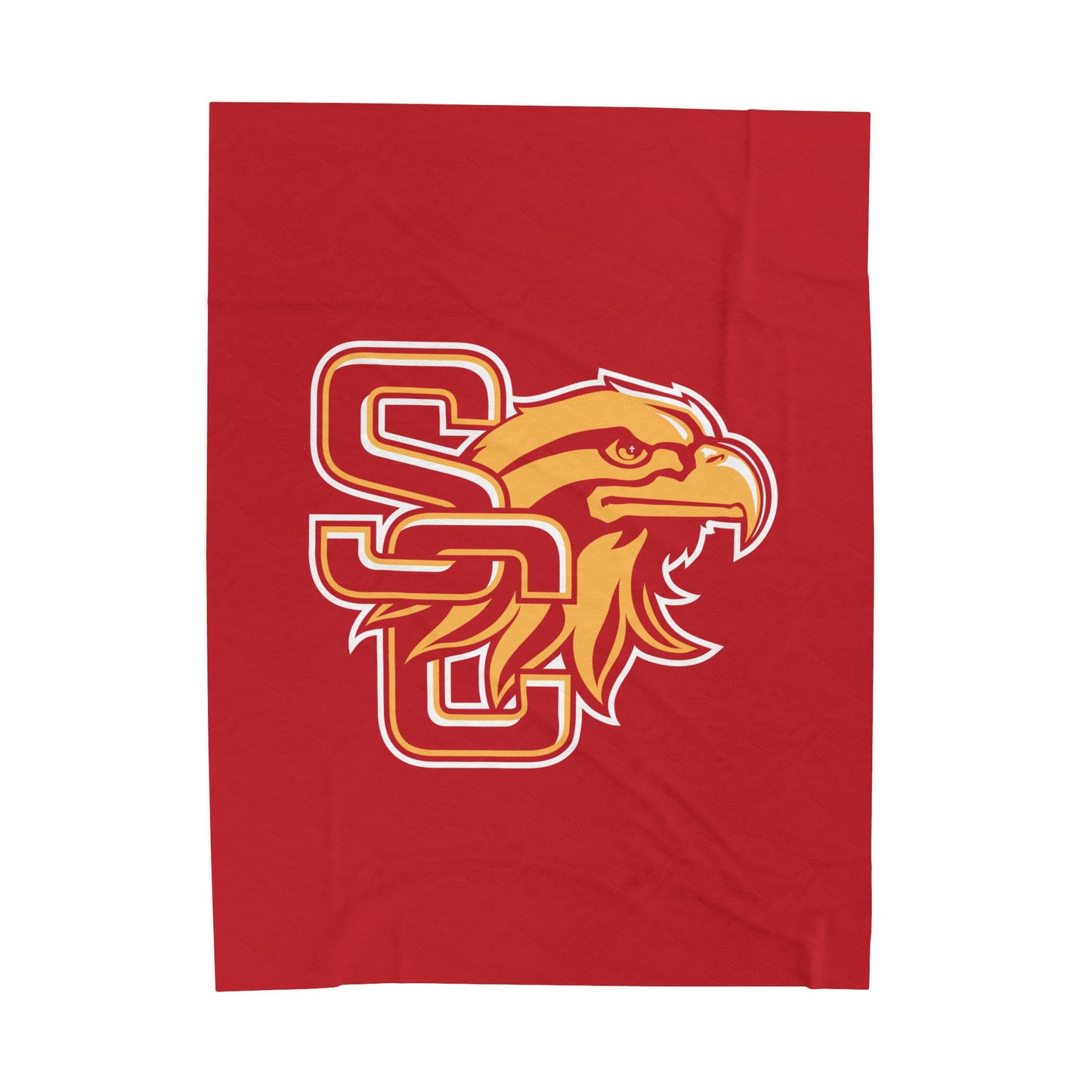 Golden Eagle Velveteen Blanket
