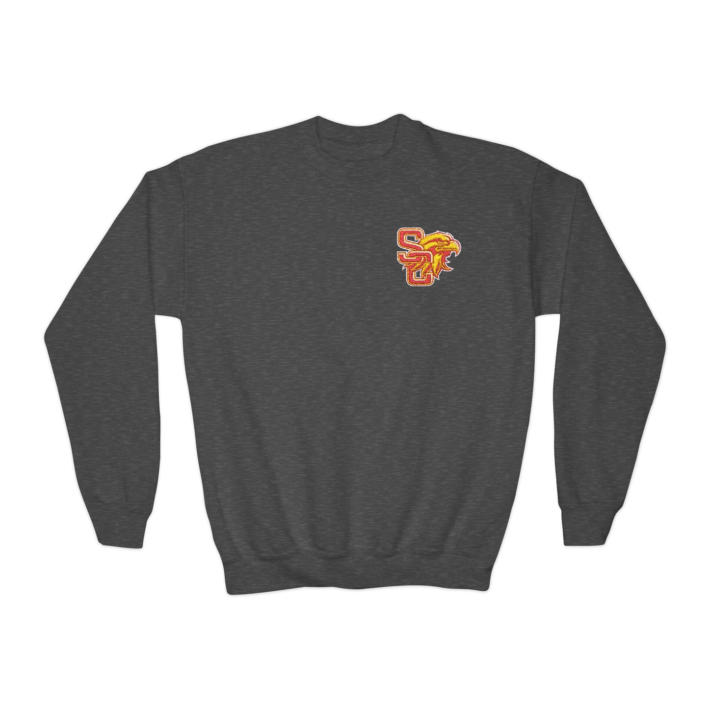 Golden Eagle Sweatshirt, Embroidered, Youth