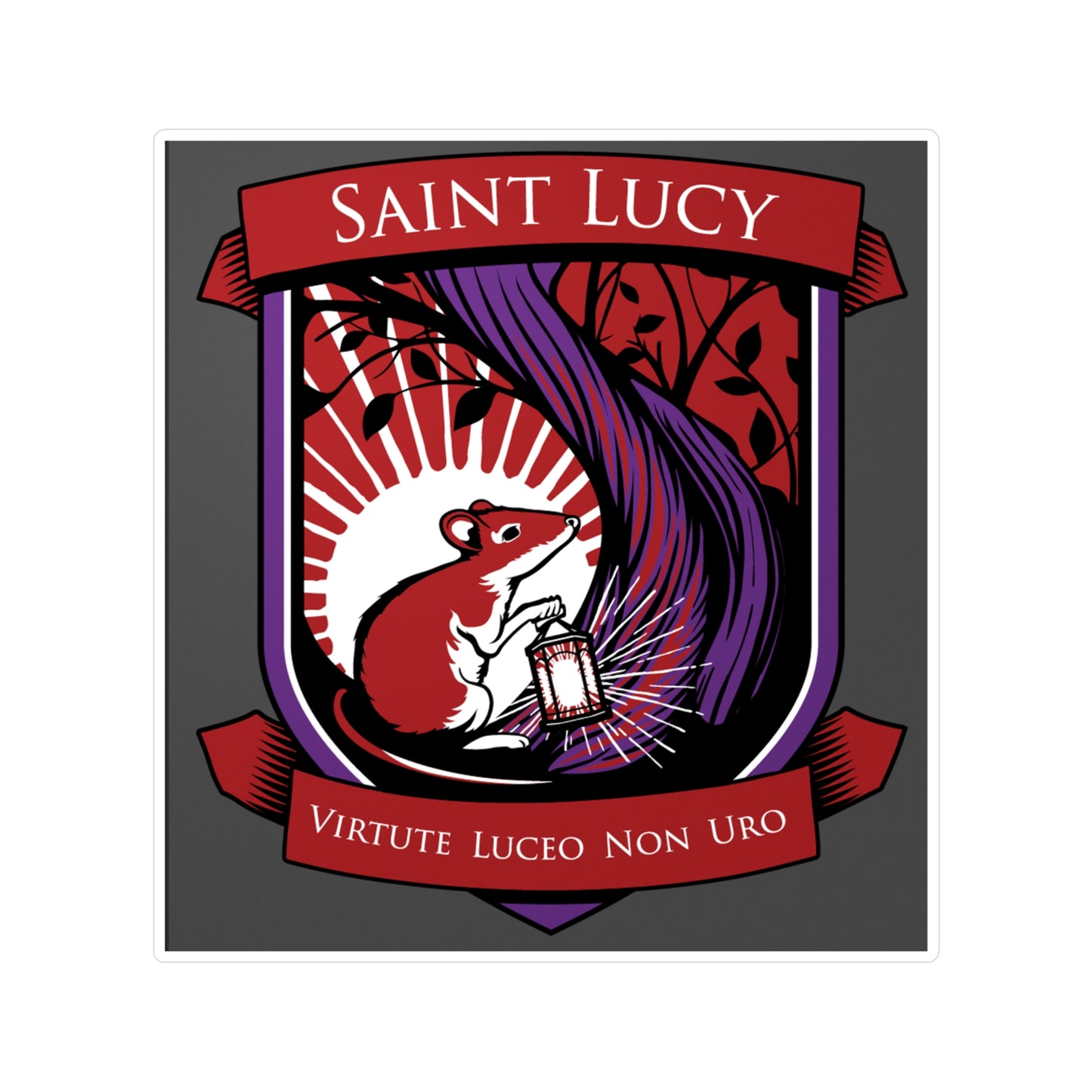 Saint Lucy Vinyl Stickers (Full Color)