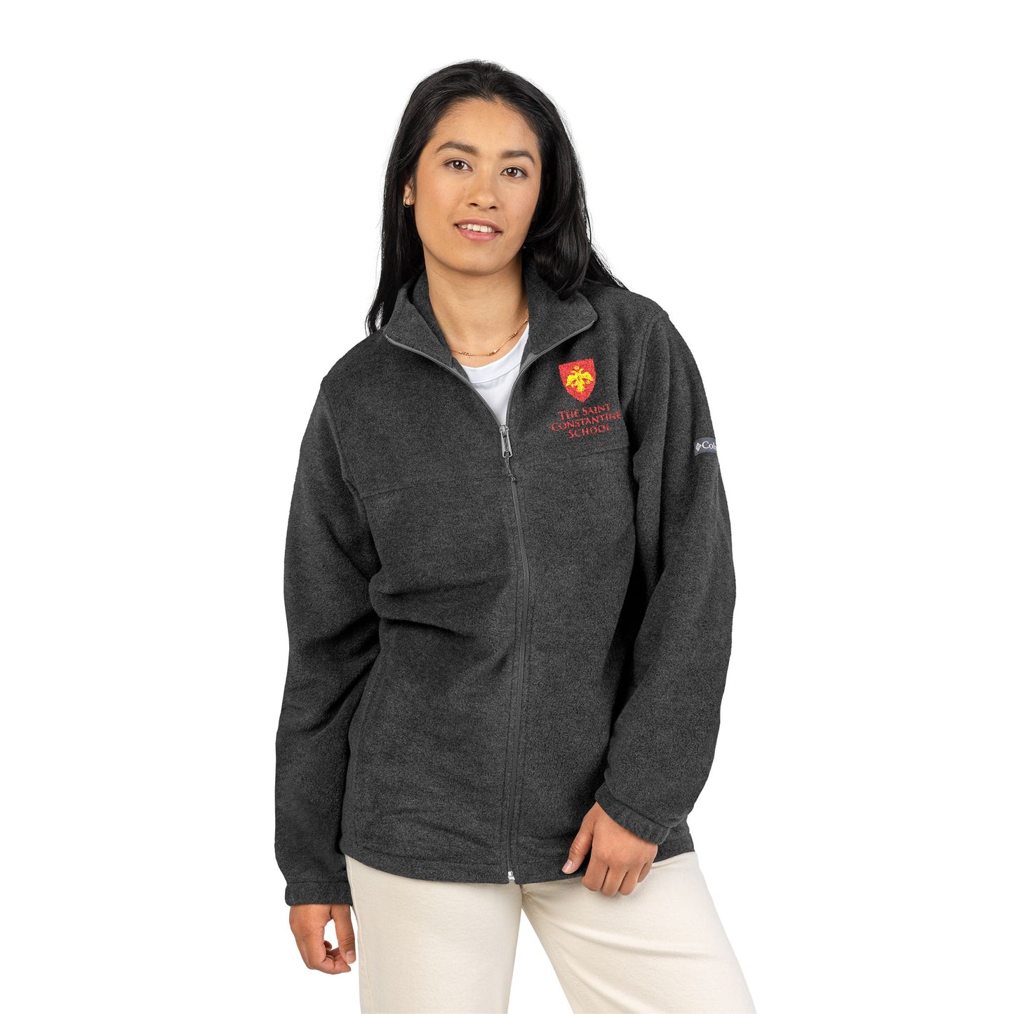 Columbia Fleece Jacket, Embroidered, Adult