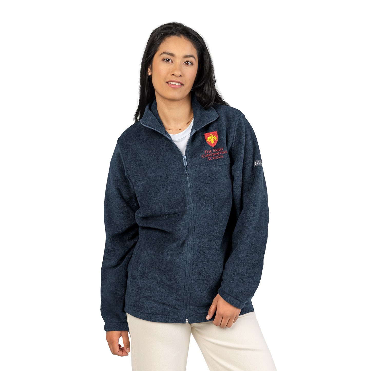 Columbia Fleece Jacket, Embroidered, Adult