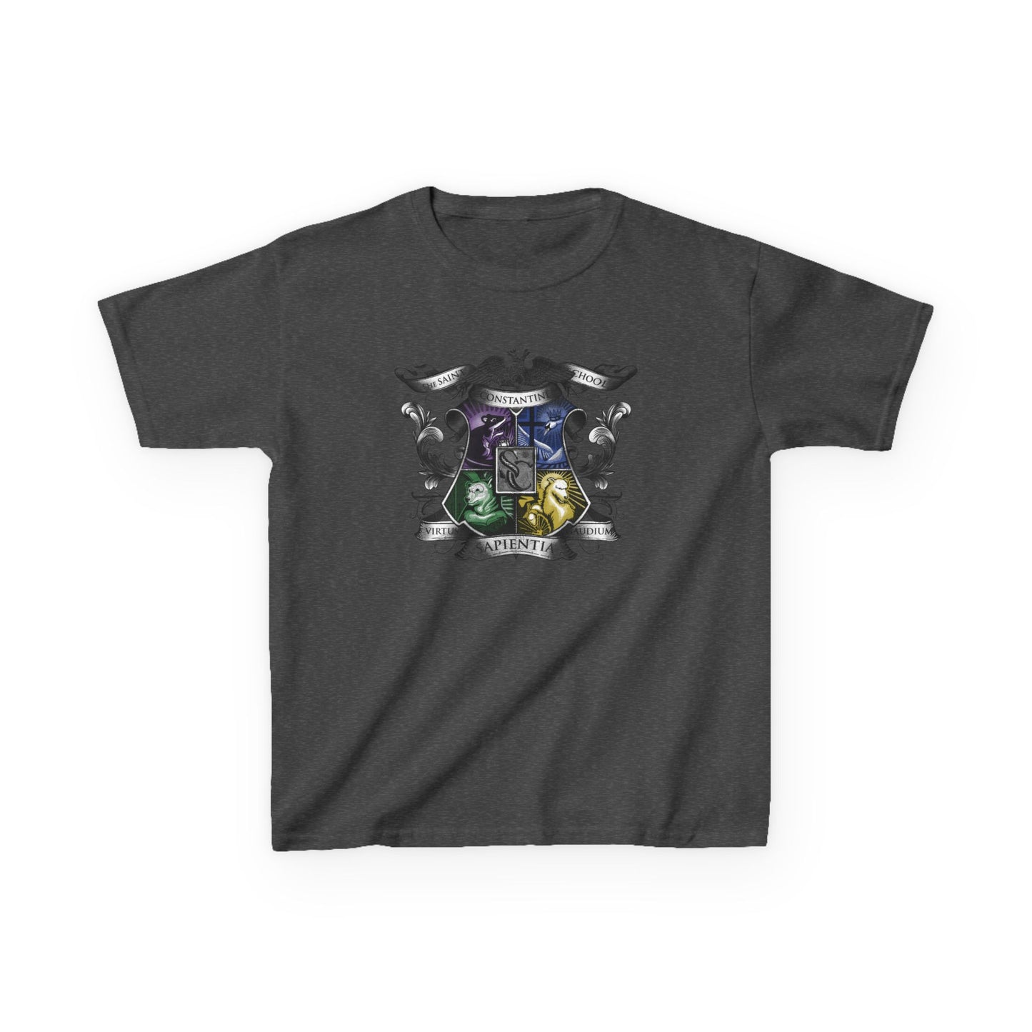 4-House Crest T-Shirt, Youth