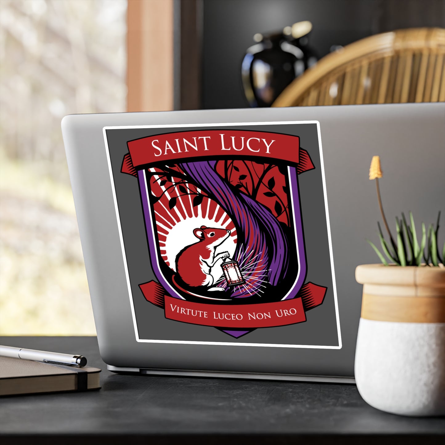 Saint Lucy Vinyl Stickers (Full Color)