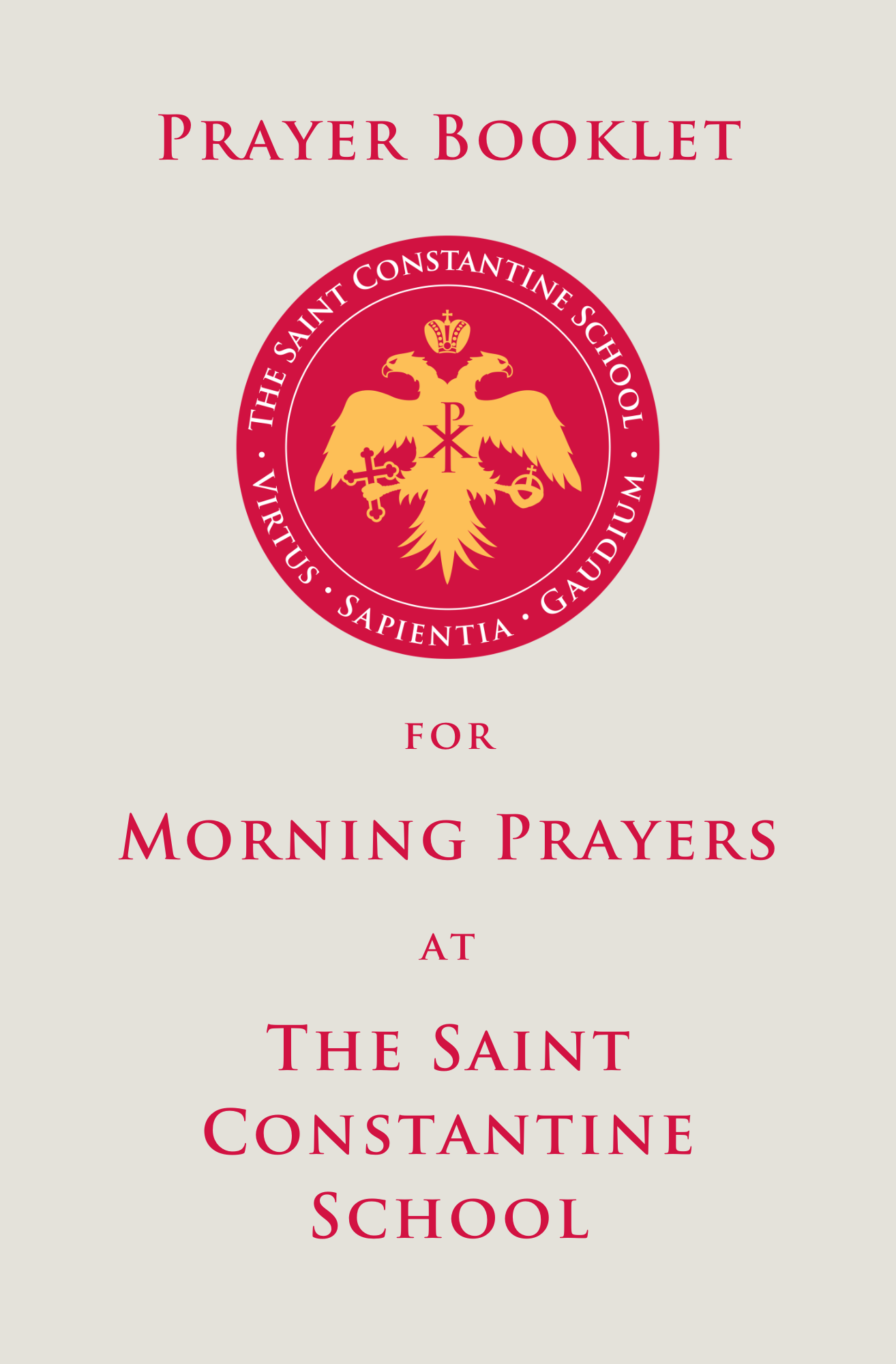 TSCS Prayer Booklet, Houston only