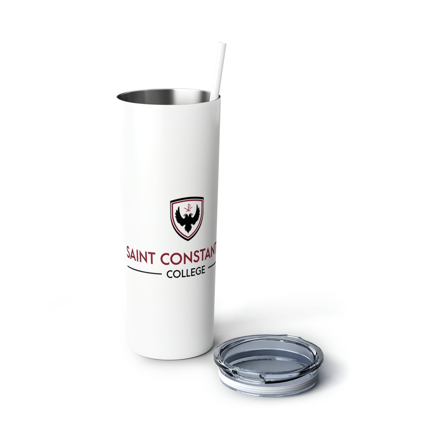 Saint Constantine College Tumbler with Straw, 20oz