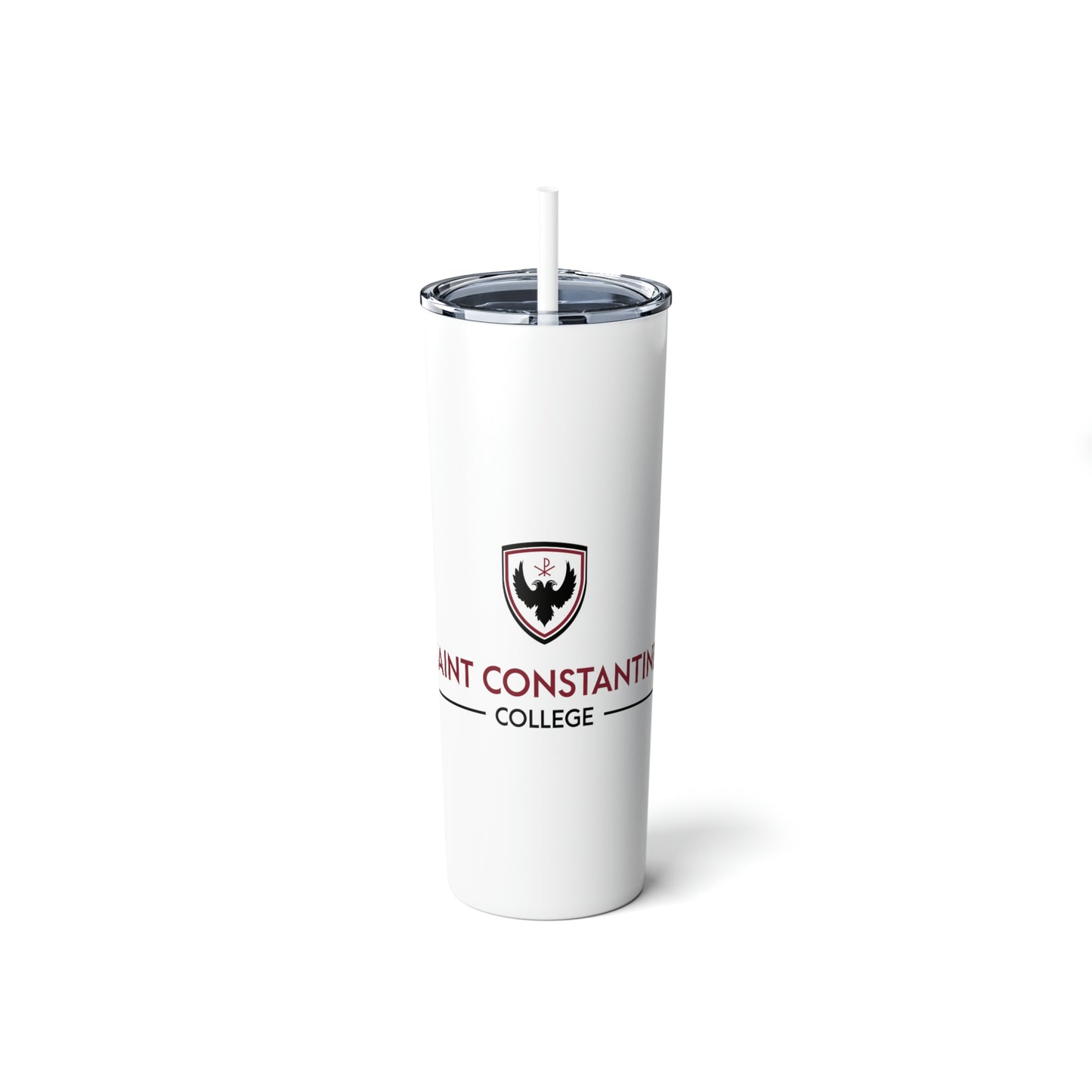 Saint Constantine College Tumbler with Straw, 20oz