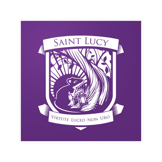 St. Lucy Vinyl Stickers (Two-color)