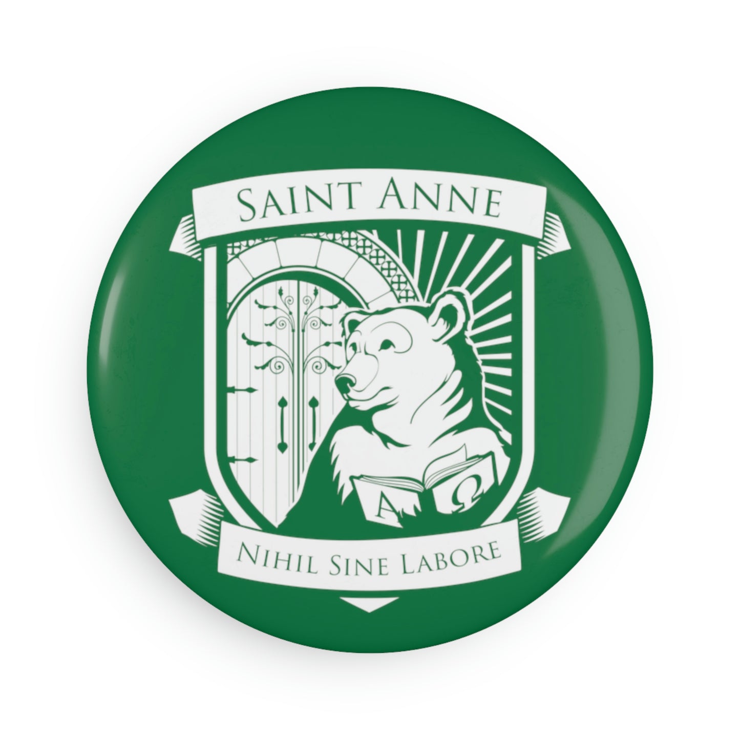 St. Anne Button Magnet, Round (1 & 10 pcs)